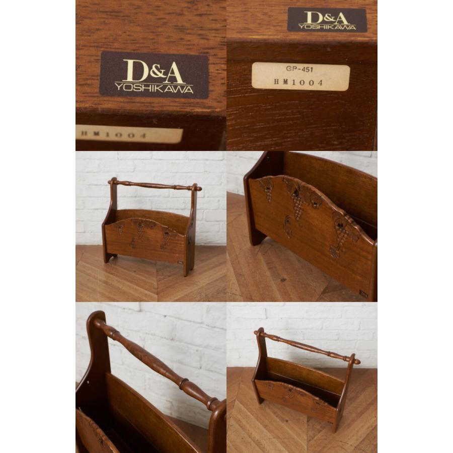 希少 大正 モダン 欅 無垢 アンティーク レター ラック 書類 小物入れ