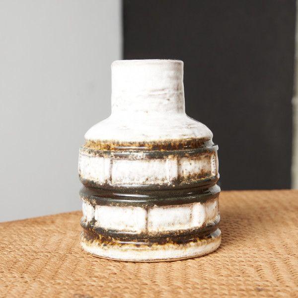 IZ71983F☆西ドイツ German Art Pottery ヴィンテージ フラワー