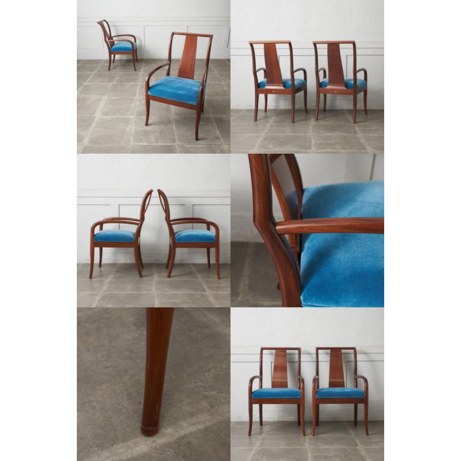 ☆KARIMOKU 肘掛けイス 8脚セット☆