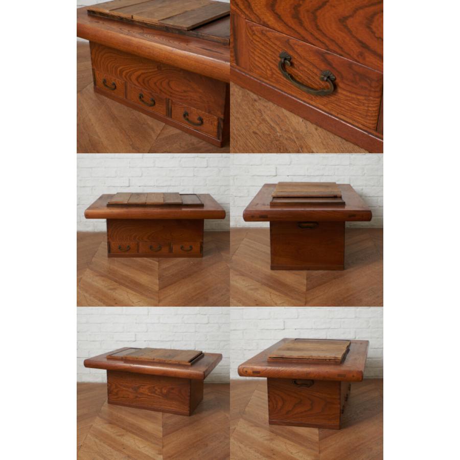 関西囲炉裏座卓 無垢材