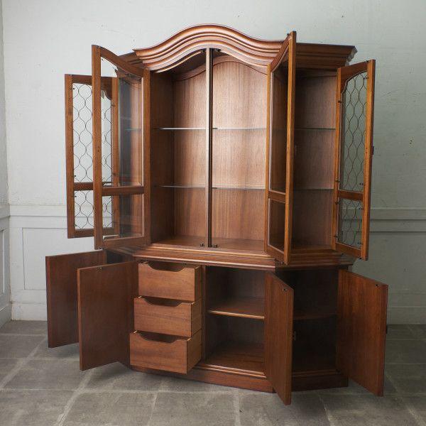 ドレクセルヘリテイジ飾り棚 キャビネットカップボード