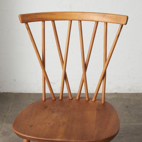 IZ80671F☆レア ercol ラティスドチェア アーコール 英国 ヴィンテージ 