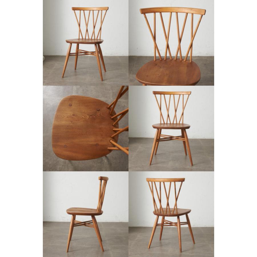 IZ80671F☆レア ercol ラティスドチェア アーコール 英国 ヴィンテージ 