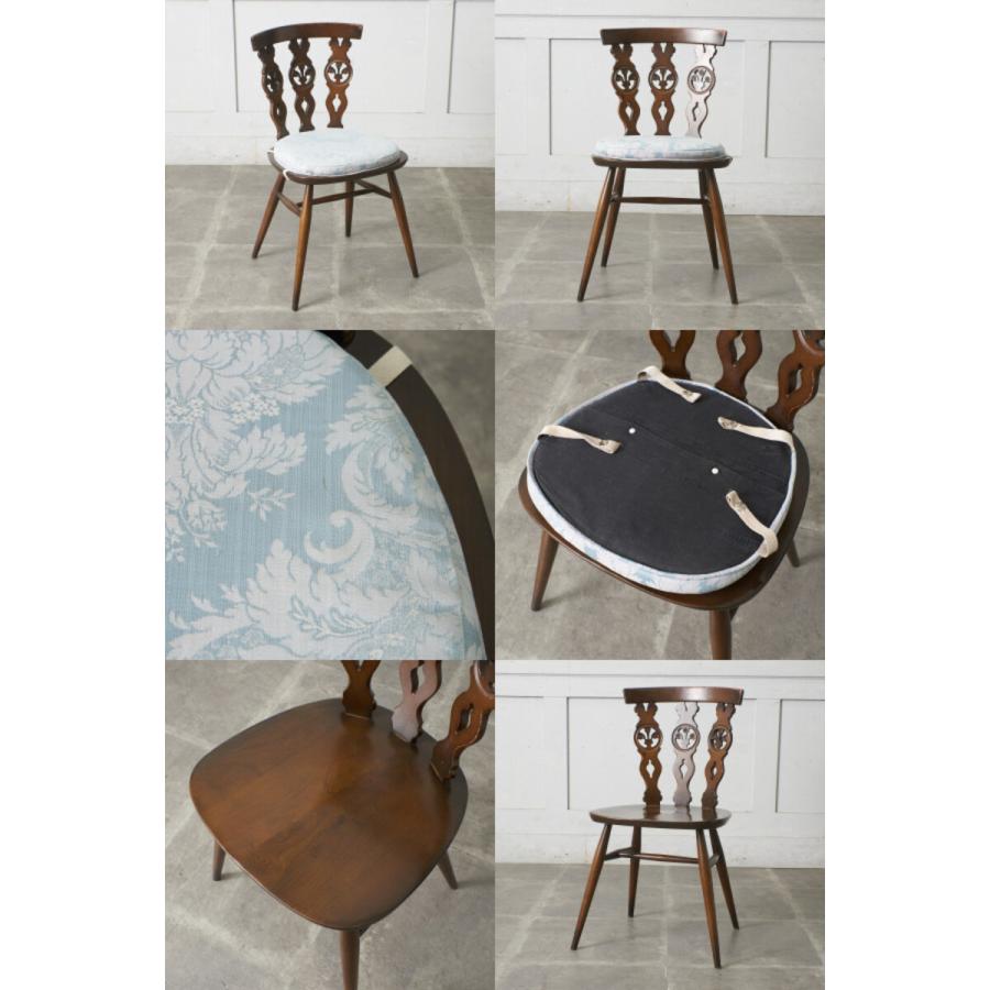 IZ81009F☆Ercol シスルバックチェア クッション エルム 英国 椅子 