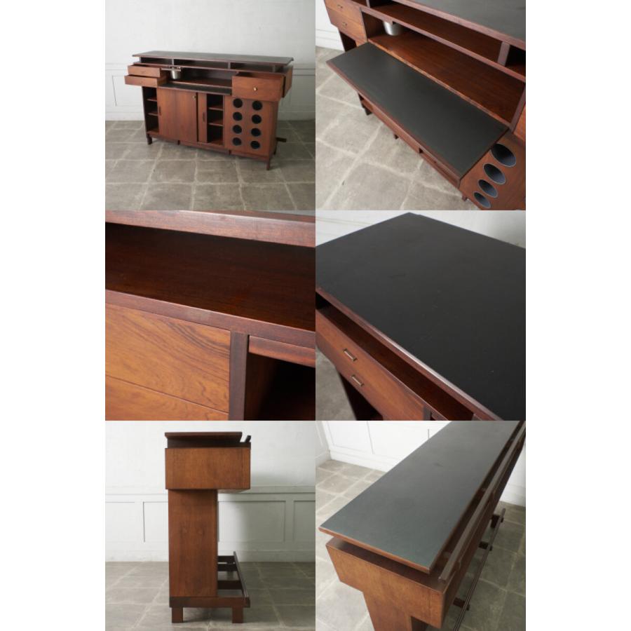 IZ82482F☆レア デンマーク Dyrlund バー カウンター ローズウッド