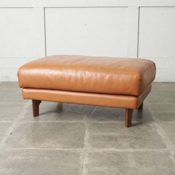 取引中】five by five アクタス レザー スツールオットマン