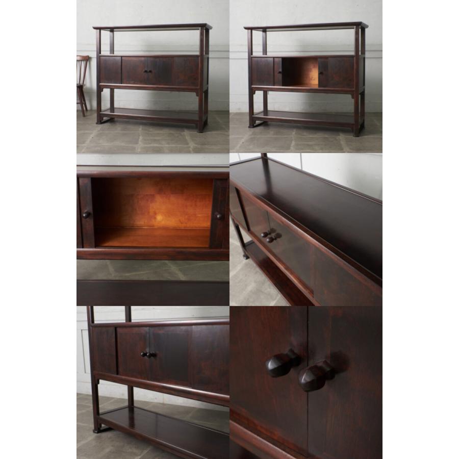 IZ84365N☆定価39万 松本民芸家具 H型 朝鮮棚 飾り棚 茶棚 伝統 IZ84365N☆定価39万 松本民芸家具 H型 朝鮮棚 飾り棚 茶棚 伝統