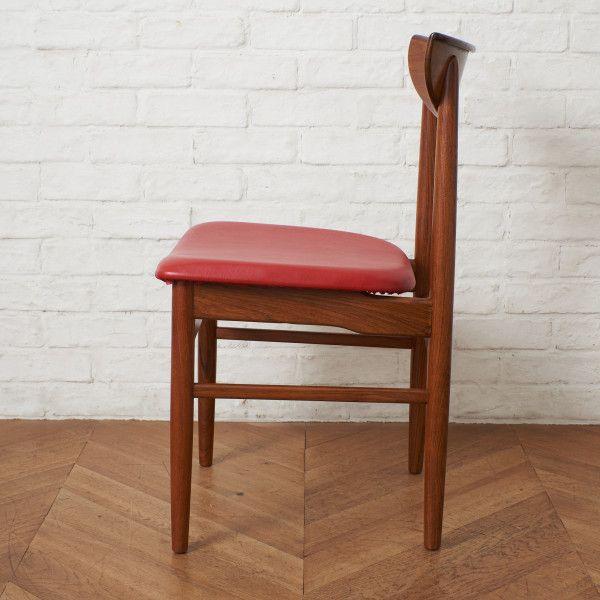 IZ86123F☆デンマーク Skovby ダイニングチェア 木製 ローズウッド
