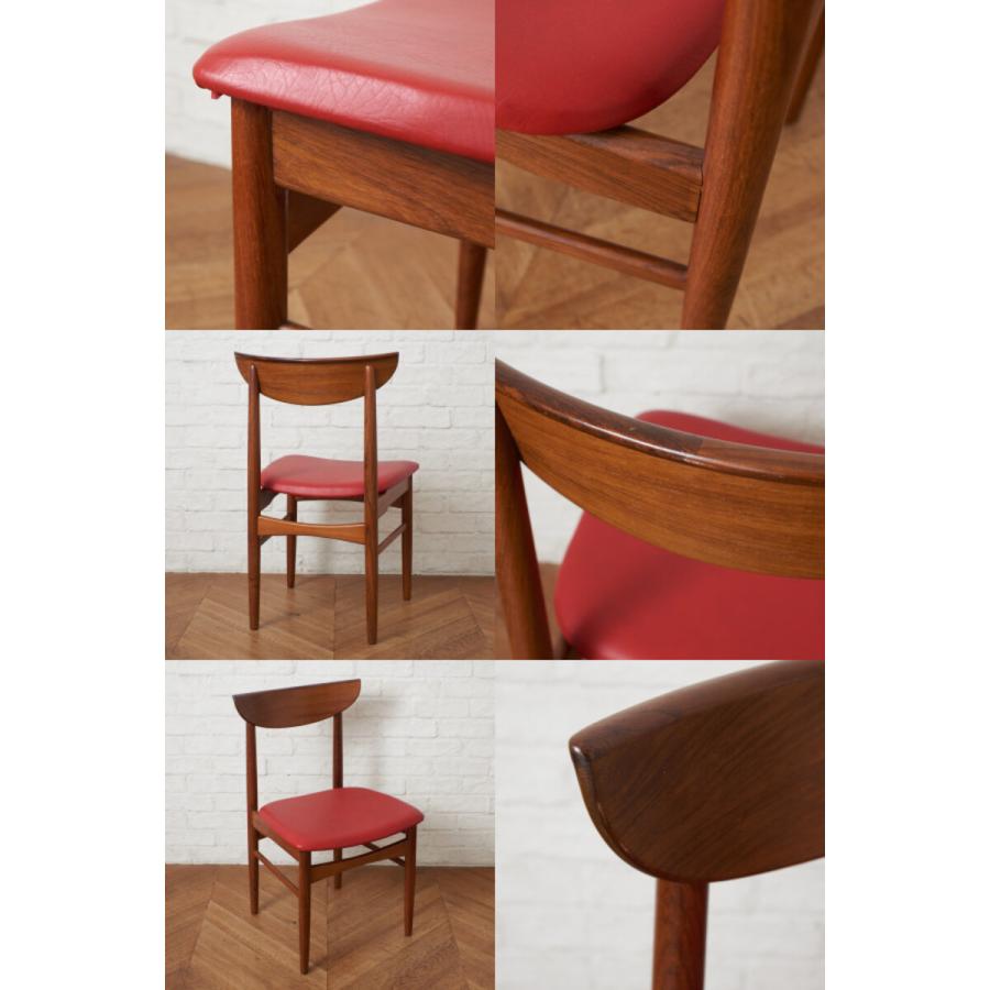 IZ86123F☆デンマーク Skovby ダイニングチェア 木製 ローズウッド