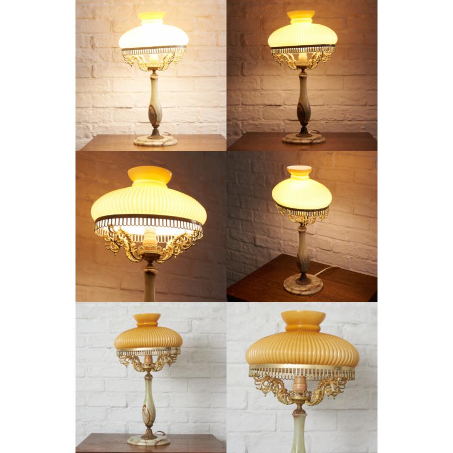 【テーブルライト】★正規品★IZ87722F★イタリア 製 クラシック テーブルランプ 卓上照明 テーブルスタンド 大理石 オニキス アンティーク スタイル スタンドランプ