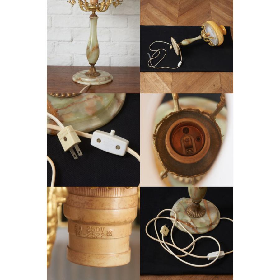 【テーブルライト】★正規品★IZ87722F★イタリア 製 クラシック テーブルランプ 卓上照明 テーブルスタンド 大理石 オニキス アンティーク スタイル スタンドランプ