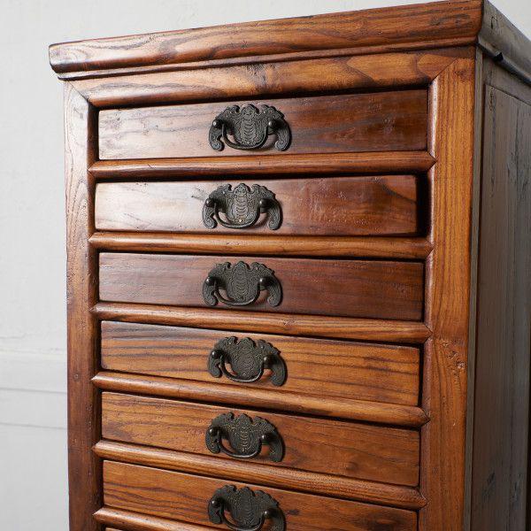 88602★アジアン サイドチェスト ドロワー パイン キャビネット 引き出し IZ88602F☆アジアン サイドチェスト ドロワー パイン 中国