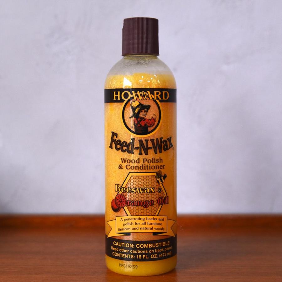 HOWARD フィーデン ワックス 473ml 16oz 艶出し 木材 家具