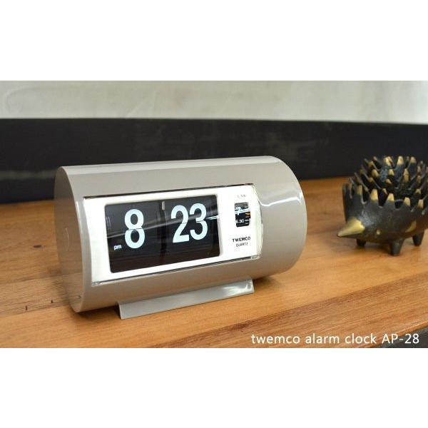 Twemco Alarm Clock #AP-28 “Gray” グレー 置き時計 クロック 