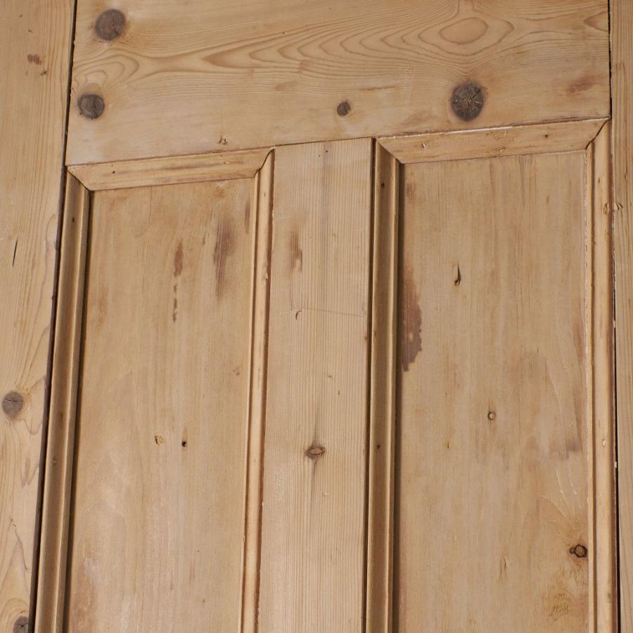 英国 アンティーク ウッドドア 古木 無垢材 パイン 木製 建材 建具 扉 ブロカント DIY ショップ ディスプレイ リノベーション 66665の画像