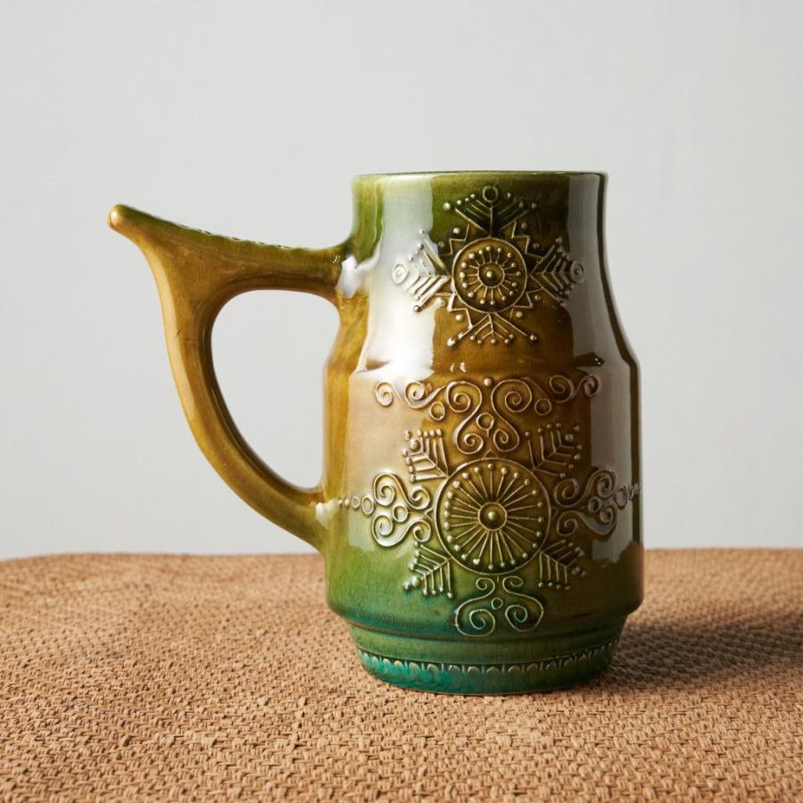 西ドイツ German Art Pottery ヴィンテージ フラワーベース 花器 陶器 花瓶 ディスプレイ オブジェ アートポタリー ビンテージ 71177_10