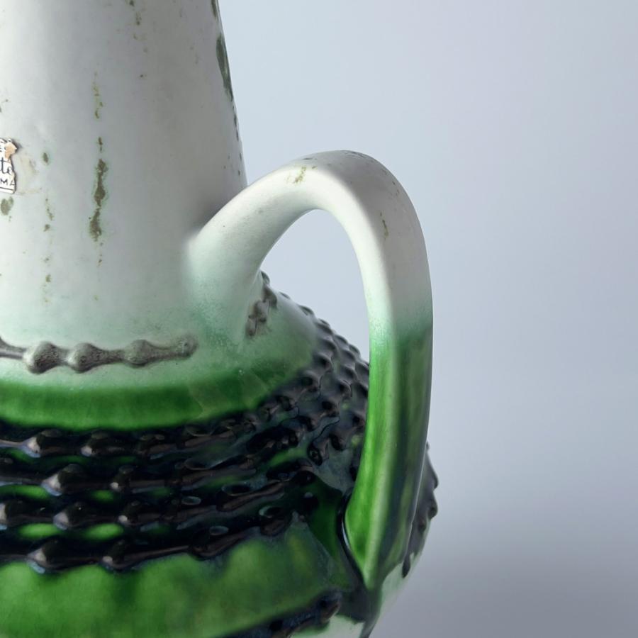 西ドイツ Fat lava ヴィンテージ フラワーベース 花器 陶器 花瓶 ディスプレイ オブジェ ファット ラヴァ ビンテージ モダン 75462_5