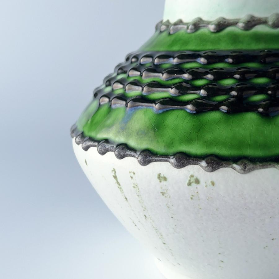 西ドイツ Fat lava ヴィンテージ フラワーベース 花器 陶器 花瓶 ディスプレイ オブジェ ファット ラヴァ ビンテージ モダン 75462_7