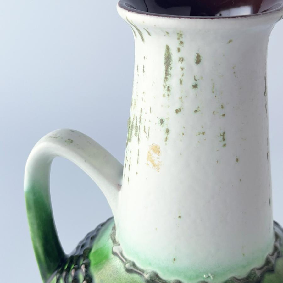 西ドイツ Fat lava ヴィンテージ フラワーベース 花器 陶器 花瓶 ディスプレイ オブジェ ファット ラヴァ ビンテージ モダン 75462_9