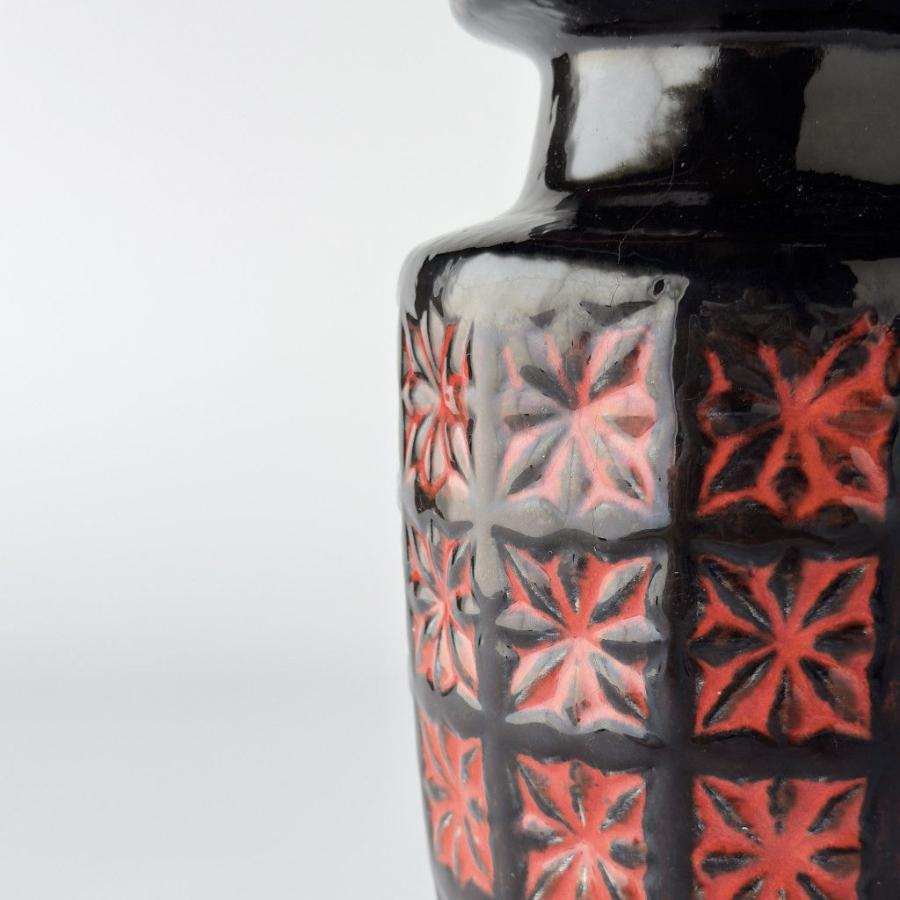 西ドイツ Fat lava ヴィンテージ scheurich シューリッヒ フラワーベース 花器 陶器 花瓶 オブジェ ファット ラヴァ モダン 76780_8