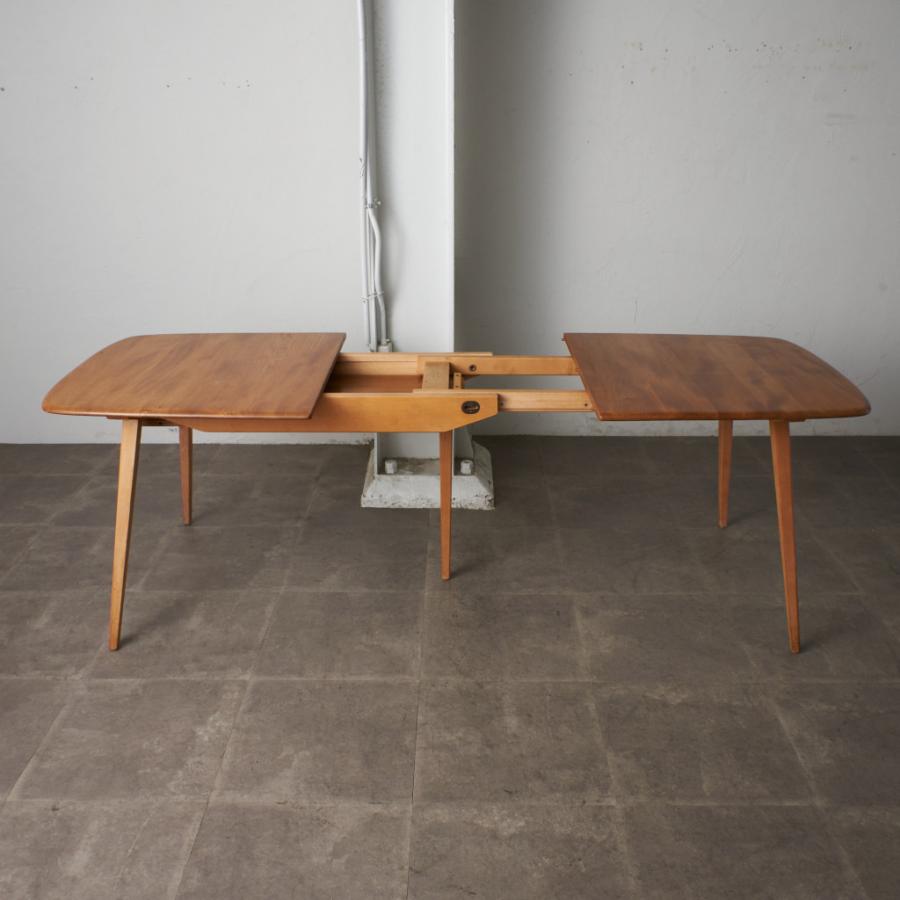 【！送料別！】 超レア アーコール grand windsor エクステンションテーブル Ercol 英国 ヴィンテージ 木製 エルム 拡張 ダイニングテーブル 77151 超レア アーコール grand windsor エクステンションテーブル Ercol
