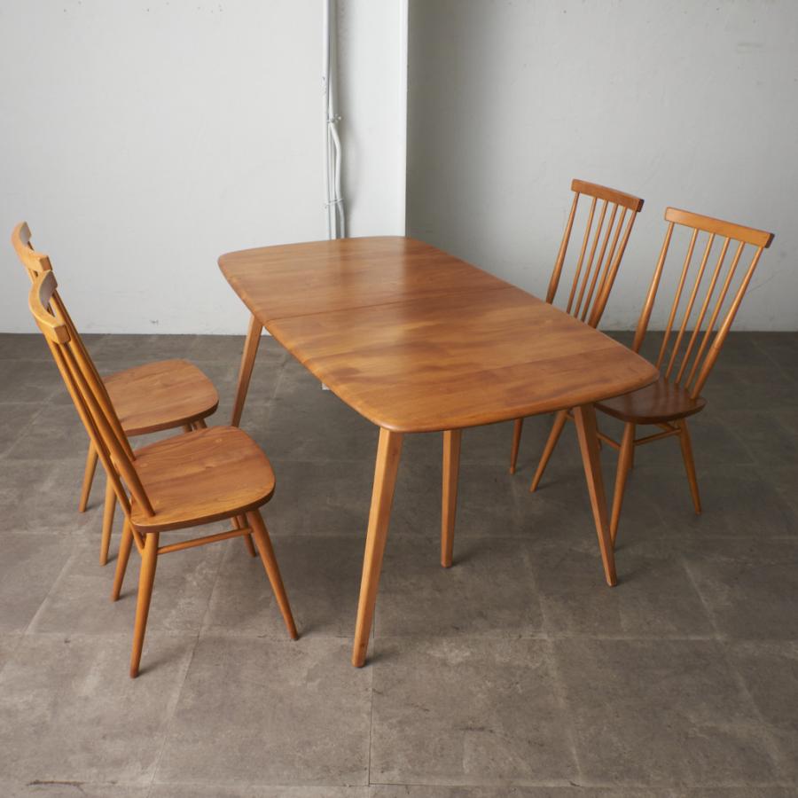 【！送料別！】 超レア アーコール grand windsor エクステンションテーブル Ercol 英国 ヴィンテージ 木製 エルム 拡張 ダイニングテーブル 77151 超レア アーコール grand windsor エクステンションテーブル Ercol
