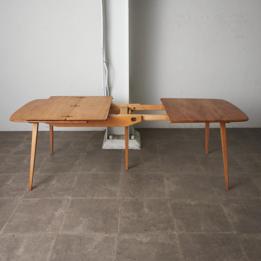 【！送料別！】 超レア アーコール grand windsor エクステンションテーブル Ercol 英国 ヴィンテージ 木製 エルム 拡張 ダイニングテーブル 77151 超レア アーコール grand windsor エクステンションテーブル Ercol