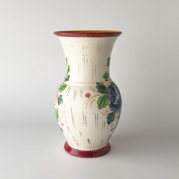 伊 ヴィンテージ フラワーベース 陶器 花器 花瓶 水差し マヨリカ焼き オブジェ 一輪挿し イタリア ビンテージ モダン アート 77224_3