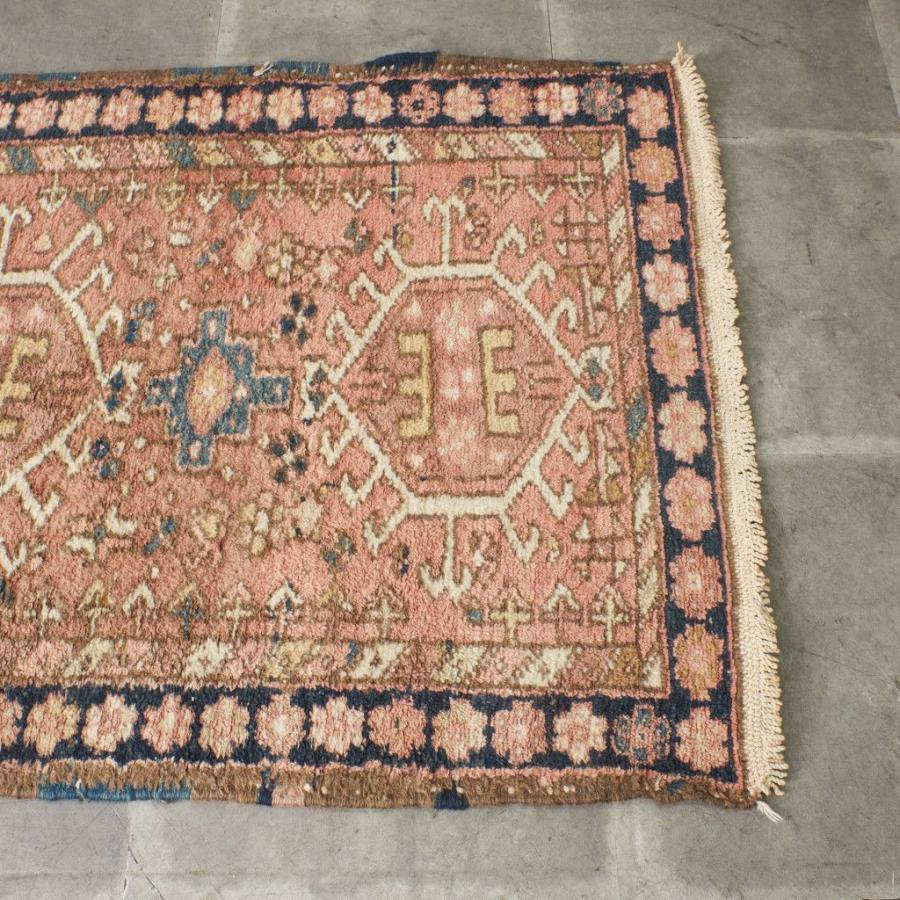 イラン産 ウール 絨毯 ラグ 手織り W1330x965 敷物 マット カーペット 