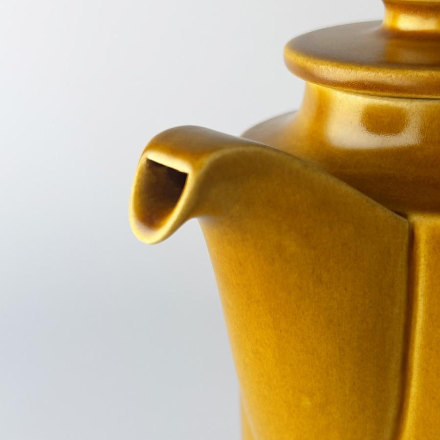 HORNSEA サフラン コーヒーポット 英国 ヴィンテージ 陶器 ホーンジー 