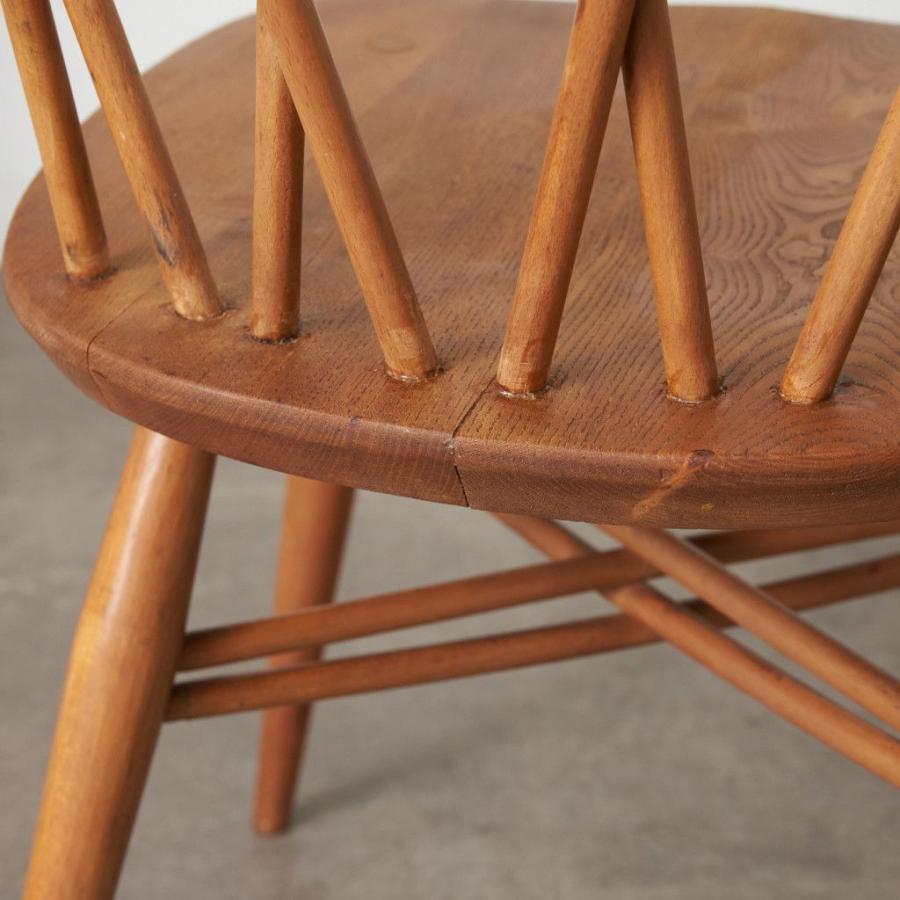 レア ercol ラティスドチェア アーコール 英国 ヴィンテージ クロスバックチェア エックスバックチェア ダイニングチェア 椅子 80671_11