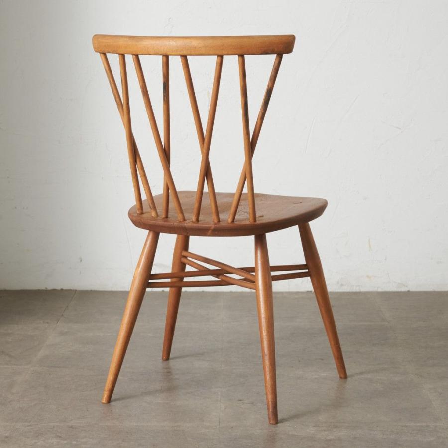 レア ercol ラティスドチェア アーコール 英国 ヴィンテージ クロスバックチェア エックスバックチェア ダイニングチェア 椅子 80671_3