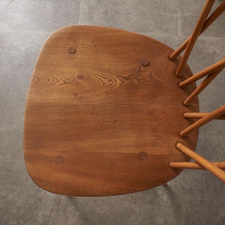 レア ercol ラティスドチェア アーコール 英国 ヴィンテージ クロスバックチェア エックスバックチェア ダイニングチェア 椅子 80671_7