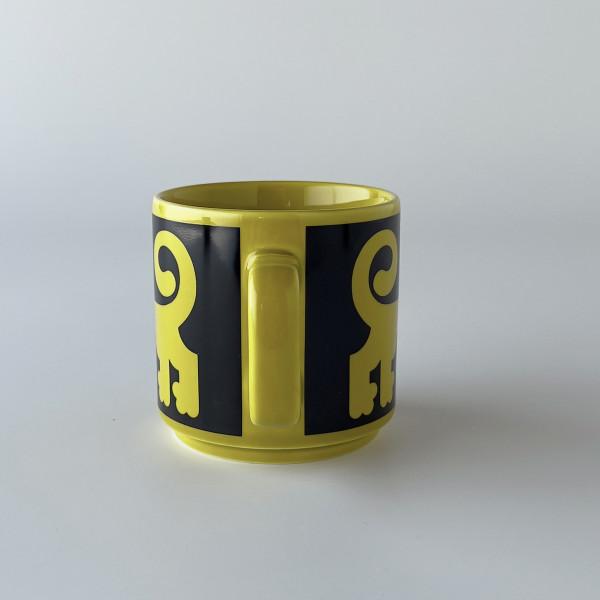 Hornsea マグカップ Cat & Pirhana Chartreuse イギリス 輸入 ミッド 