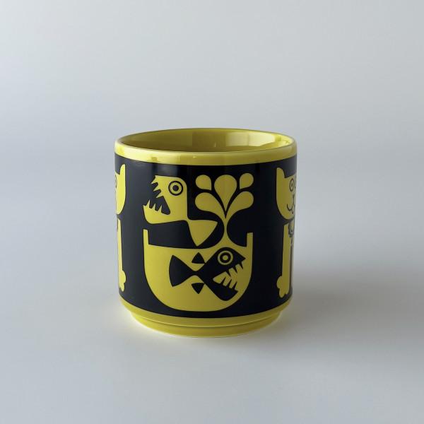 Hornsea マグカップ Cat & Pirhana Chartreuse イギリス 輸入 ミッド 