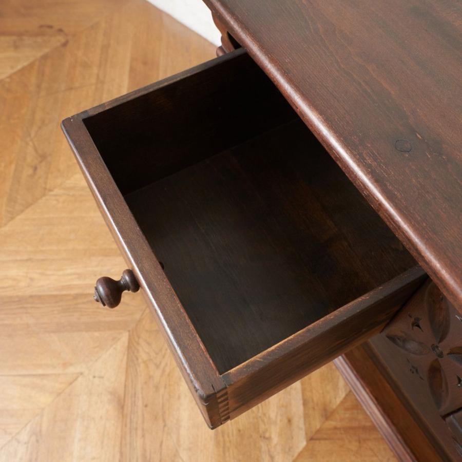 【！送料別！】 レア ERCOL オールドコロニアル コンソール テーブル 英国 アーコール 無垢材 エルム 木製 デスク サイドボード 飾り台 イギリス 83440 レア ERCOL オールドコロニアル コンソール テーブル 英国 アーコール