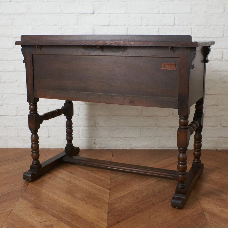 【！送料別！】 レア ERCOL オールドコロニアル コンソール テーブル 英国 アーコール 無垢材 エルム 木製 デスク サイドボード 飾り台 イギリス 83440 アーコール ERCOL オールドコロニアル ドロップリーフテーブル #98702