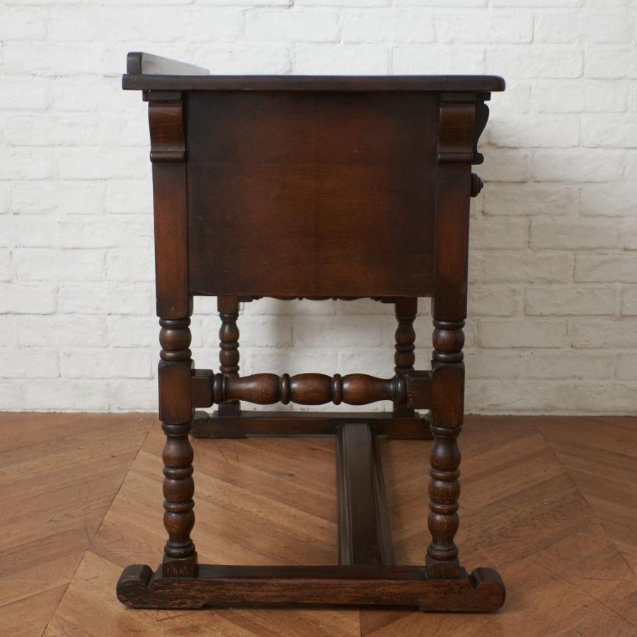 【！送料別！】 レア ERCOL オールドコロニアル コンソール テーブル 英国 アーコール 無垢材 エルム 木製 デスク サイドボード 飾り台 イギリス 83440 レア ERCOL オールドコロニアル コンソール テーブル 英国 アーコール
