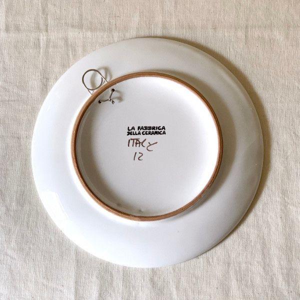 IZ51508S☆Susanna de Simone イタリア 絵皿 19cm ニワトリ お皿