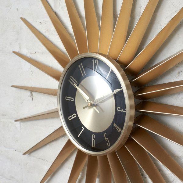 IZ46544S☆Emits Time ウォールクロック 掛け時計 レトロ ミッド IZ46544S☆Emits Time ウォールクロック 掛け時計 レトロ ミッド