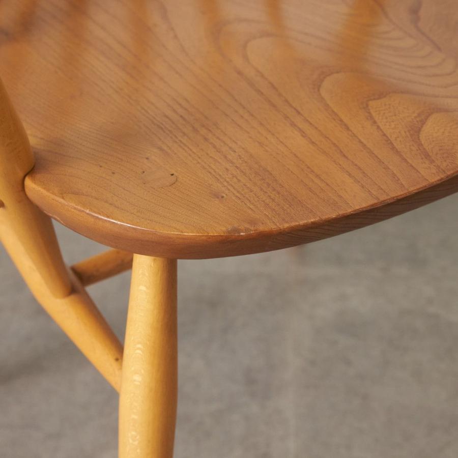 ercol フープバック アームチェア アーコール 英国 ヴィンテージ 椅子 エルム ウィンザーチェア ダイニングチェア ビンテージ 88152_15