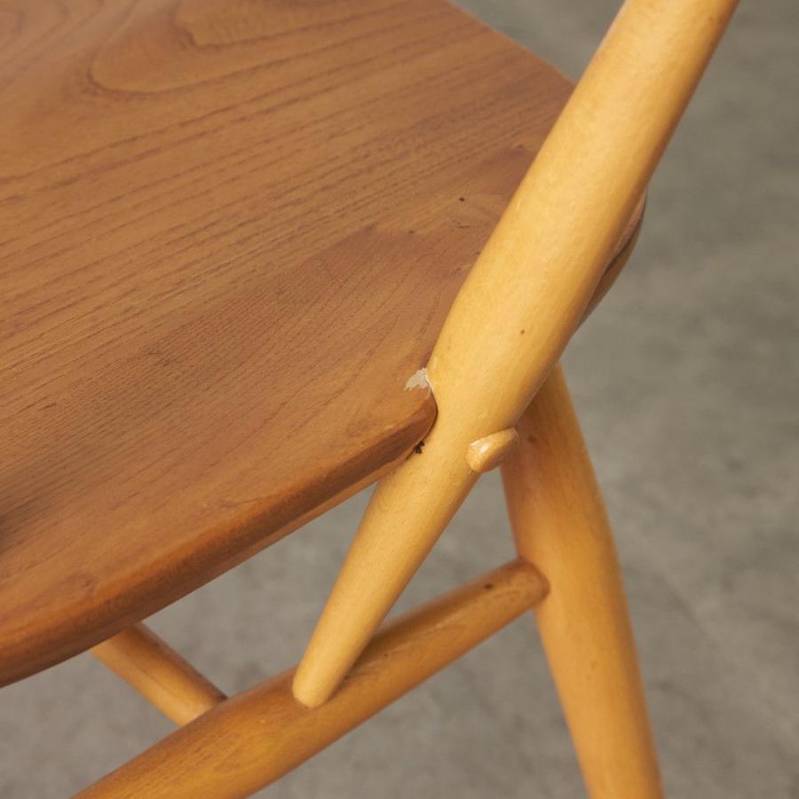 ercol フープバック アームチェア アーコール 英国 ヴィンテージ 椅子 エルム ウィンザーチェア ダイニングチェア ビンテージ 88152_16