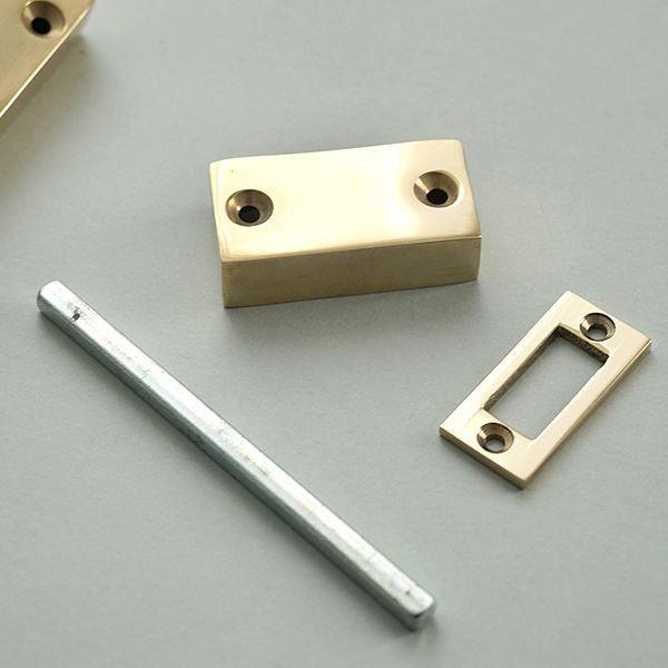 真鍮 ドアレバー アンティーク風 ゴールド ブラス ヴィンテージ風 取手 取っ手 レバー ドア DIY おしゃれ パーツ レトロ 88320_6