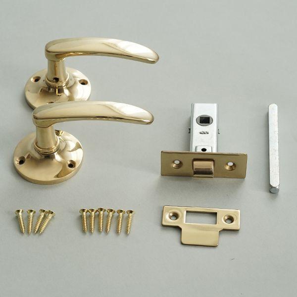 真鍮 ドアレバー アンティーク風 ゴールド ブラス ヴィンテージ風 取手 取っ手 レバー ドア DIY おしゃれ パーツ レトロ 88320_8
