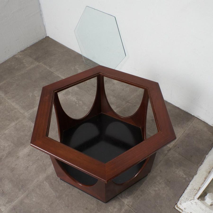 レア G-PLAN Hexagonal ヘキサゴナルテーブル 英国 ヴィンテージ