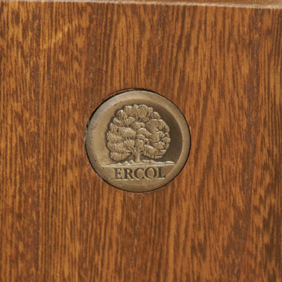 アーコール Old Colonial キャビネット 食器棚 本棚 飾り棚 ガラス ercol オールドコロニアル ヴィンテージ ブックケース 書棚 89360の画像