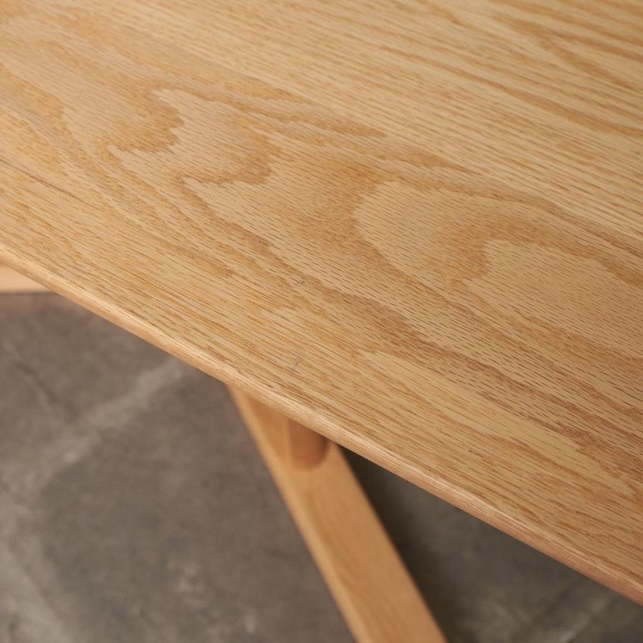アクタス THYME ダイニングテーブル オーク 無垢材 H65cm 食卓