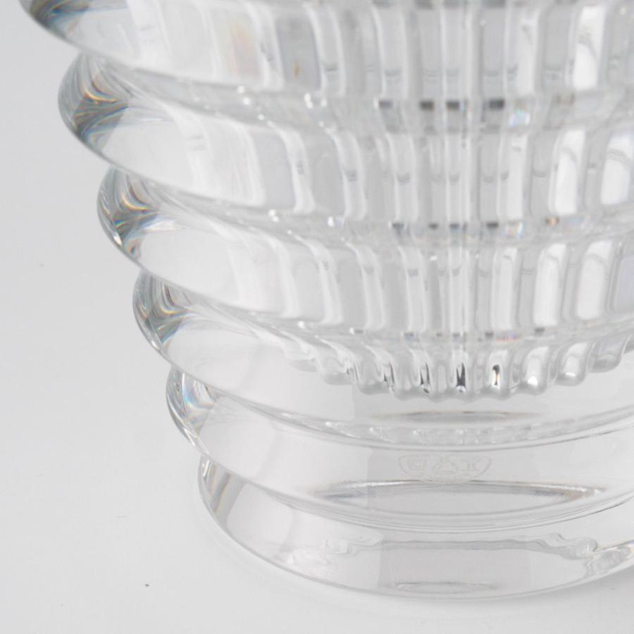 BACCARAT アイ ベース S クリア フラワーベース 箱付き クリスタル 