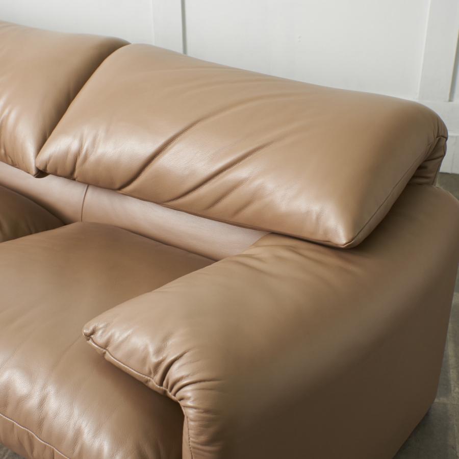 定242万〜 カッシーナ MARALUNGA 3人掛け ソファ 本革 Cassina