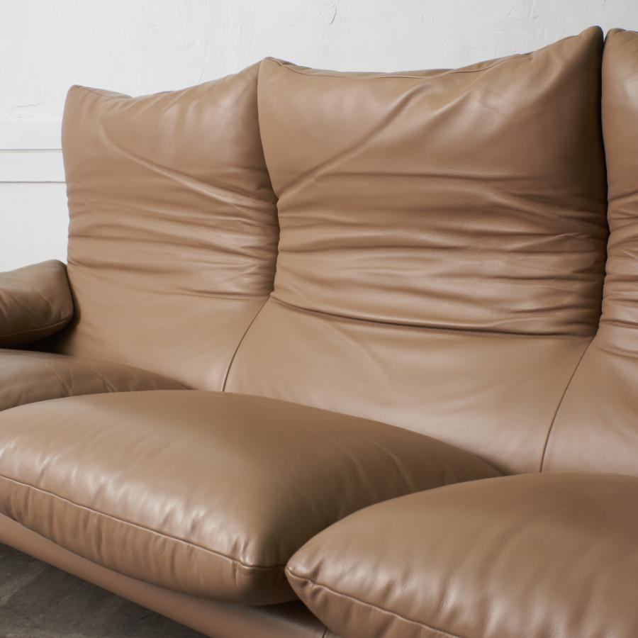 定242万〜 カッシーナ MARALUNGA 3人掛け ソファ 本革 Cassina
